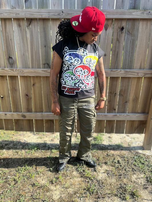 Self Motivated Risky Skullz Sleeveless