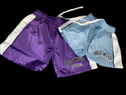 Self Mtvd Kids Colorblock Windbreaker Shorts